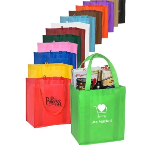 Non Woven Reuseable Clothing Packaging Non Woven Tote Bag Packing Bags