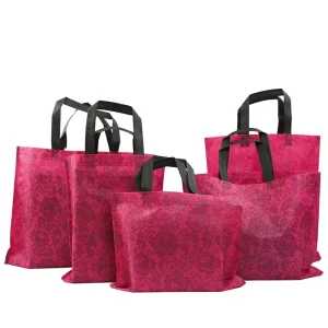 Non Woven Tote Bags Environmentally Friendly Non Woven Women’s Clothing Shopping Packaging Non Shopping Bag
