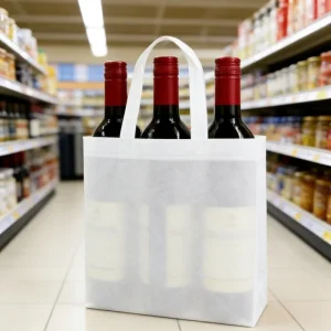 Non Woven Tote Bags for Supermarket Grocery Hardware Shop Storage Organization Eco Friendly Non Woven Bag
