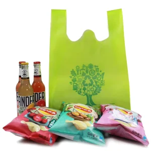 Non woven Fabric Eco T shirt Shopping Bag T shirt Non Woven Bag Disposable Printing Non woven Bag
