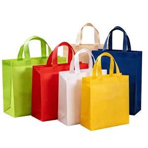 Non woven Three dimensional Foldable Tote Bags Advertising Promotional Corporate Event School Recruitment Items Custom logo