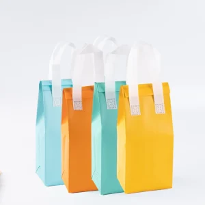 Nonwoven Aluminum Foil Insulation Bag for Takeout Beverage Packaging Catering Cake Carrying