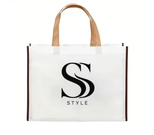 OEM Printed Recycled Non Woven Polypropylene Tote Bag Eco Friendly Reusable Shopping Shoulder Gift Handbag