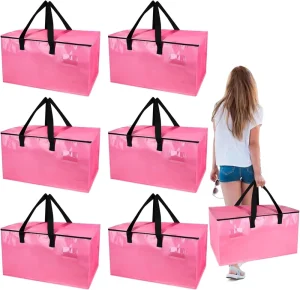 OEM Reusable Eco-Friendly Polypropylene Laminated Non-Woven Tote Bag Packaging Shopping Bag