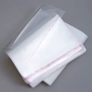 OPP Packing Poly Bags Resealable Plastic Bags Clear OPP PolyBags for Packaging Textile