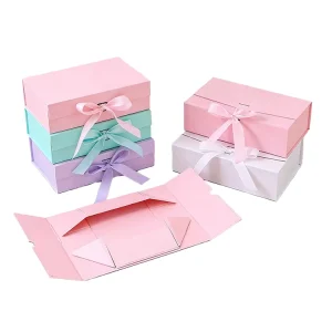 One Piece Folding Packaging Carton Customized Clothing Skin Care Cosmetics Perfume Gift Box Can Be Customized