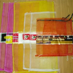 PE Woven Mesh Bag Monofilament Woven Bags for Onion Packaging & Printing Product