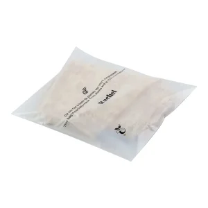PLA Biodegradable Cornstarch Bags Compostable Garment Packaging Bag With Self Adhesive Tap