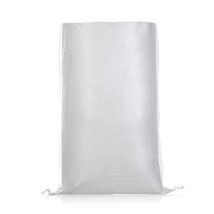 PP White Laminated Thickened Durable Moisture-Proof Recyclable Packaging Woven Bags for Grain Chemical Use