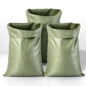 PP Woven Anti Slip Tear Resistant Moisture Proof Industrial Packaging Custom Woven Bag for Chemical Fertilizer Use