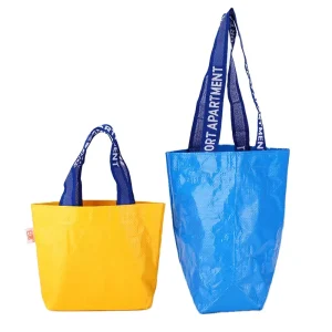 PP Woven Bag Supermarket Laminated Shopping Bag Color Printing Composite Packaging Gift Bag