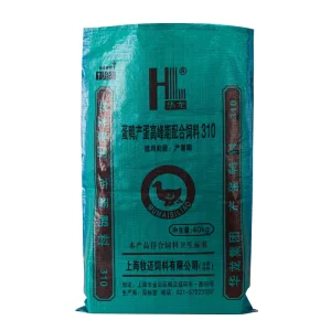 PP Woven Bags for Grain Packaging Custom Logo and Design Available