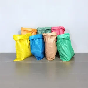 PP Woven Jumbo Ton Bags Heavy Duty Reusable Packaging Bulk Goods Fertilizers Food Ingredients Construction Materials