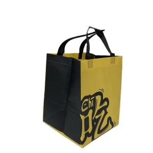 PP non woven Tote Supermarket clothes packaging bag promotional gift bag