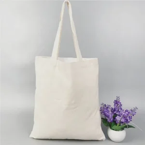 Packaging Bags Cotton Wholesalers Beach Cosmetic Bag Cotton Canvas Makeup Shopping Bag With Logo