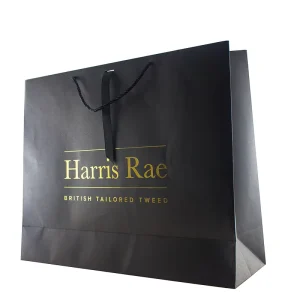 Paper Packaging White Black Brown Kraft Paper Bag Customized Printing Logo Custom Luxury Shopping Gift Paper Bags