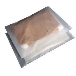 Personalized Matte Zipper Garment Packaging Bag with Logo Clothing Packaging Zip Lock Bags
