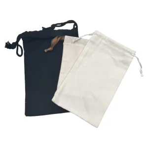 Personalized Recycled Colorful Cloth Canvas Custom Cotton Drawstring Bag Packaging with Logo