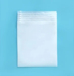 Plastic Packaging Bag for Clothing Zipper Bag Semi-Transparent Frosted Clothes Accessories Bag for Trousers Packing Plastic