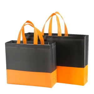 Printed Bags Custom logo Handle Shopping Non Woven Packaging Bags