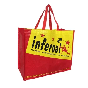 Professional Manufacturer Supplier’s Custom Pattern Laminated Eco Friendly PP Woven Shopping Bags Reusable Packaging Made