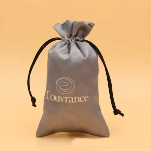 Professional Small Satin Drawstring Bags Textile Packaging Solution