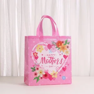 Promotion Colorful logo Printed Non Woven Shopping Bags Non Woven Fabric Bag