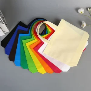 Promotional Customized Colors Eco Friendly Non Woven Shopping Bag Recyclable Non Woven Fabric Bag