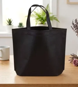 Promotional Non Woven Bag Eco Friendly Reusable Advertisement Tote Bag Custom Logo Supermarket Shopping Bag