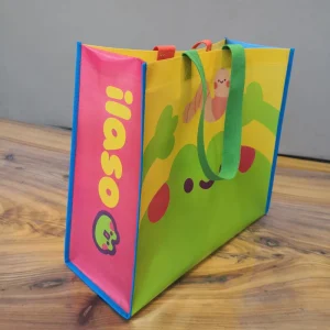 Promotional Recyclable Eco Non woven Fabric Bag Non Woven Packaging Bags with Handles Shopping Bags
