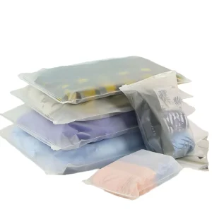RDY Clothing Zipper Bag Waterproof Dust Proof Resealable Apparel Packaging Bag for Coat Pants Shirt Storage Zipper Bags