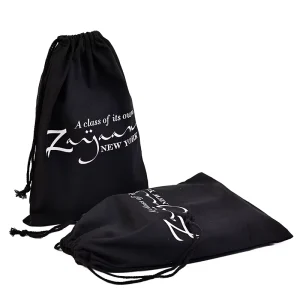 Recycle Large Muslin Polyester Cotton Fabric Drawstring Handbags Packaging Pouch Flat Bottom Organic Soft Cotton Dustproof Bag