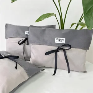 Recycled Cotton Fabric Packaging Envelope Dust Bag for Packaging T Shirt Cotton Cloth Bag