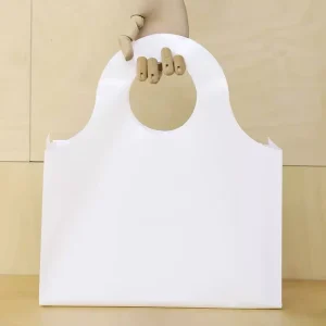 Recycled Plastic Punch Hole Garment Bags Custom Printed Clothing Cover Bags Eco Shopping Bags Packaging