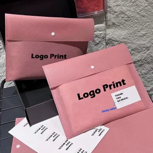 Reusable Bags Eco Friendly Non woven Clothing Bag With Snap Button High Quality Non Woven Packaging Bags