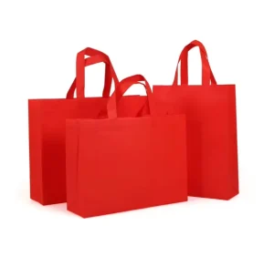 Reusable Biodegradable Recyclable Non Woven Shopping Bag Cute Fruit Design Home Storage Carrying Supermarket Packaging