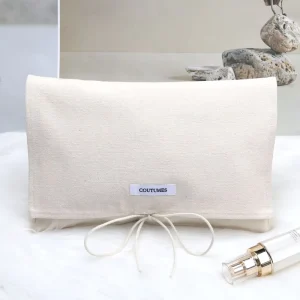 Reusable Cotton Envelope Pouch Clothing Packaging Flap Cotton Envelope Bag Shoes Dust Bag With Logo Custom