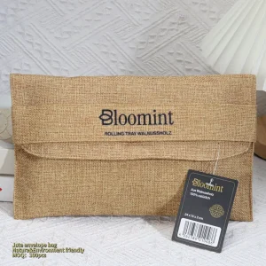 Reusable Eco Friendly Custom Logo Jute Bag Envelop Bag for Gift Original Packing Durable Shopping Packaging