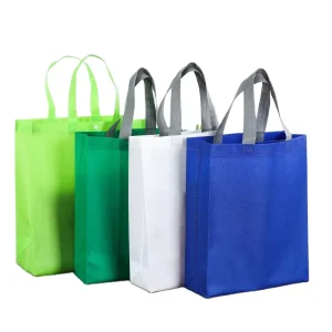 Reusable Handbag Non Woven Bag With Bottom Shopping Fabric Packaging