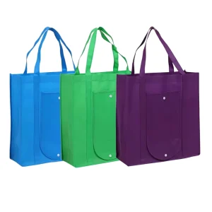Reusable Non Woven Recyclable Packing Bags with Custom logo Packaging Bags
