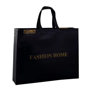 Reusable Packaging Polypropylene Laminated Non Woven Shopping Tote Pp Bag With Custom Logo Printing