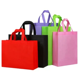 Reusable Pp Non woven Fabric Shopping Bag Eco Packaging PP Nonwoven Shopping Bag Bag With Logo