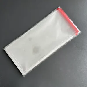 Size 13*24cm Self-adhesive Sealed BOPP Plastic Packaging Bags for Shoes & Fur Customizable Sizes & Patterns Disposable