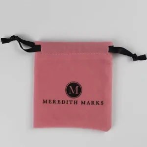 Small Custom Printed Drawstring Linen Cotton Velvet Jewelry Gift Packaging Pouch Bags
