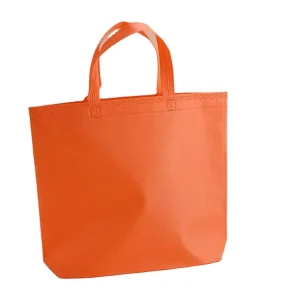 Stock Available Non-Woven Grocery Bags with Reinforced Handles Waterproof Lightweight Retail Packaging