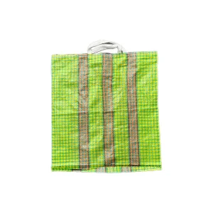 Strong Polypropylene Woven Bags with Sturdy Handles for Bulk Packaging Reusable Plastic Empty