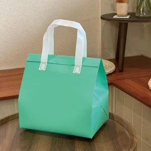 Supermarket Use Waterproof Handheld Non Woven Cooler Bag MultiSpecification Thickened Laminating for Takeaway Catering Packaging