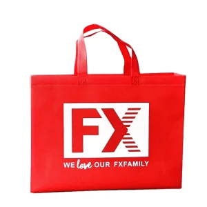 Sustainable Non Woven Shopping Bag Biodegradable Material Concept Reusable Tote Bag Eco Friendly Recyclable Fabric Grocery Bag