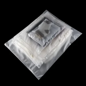 T Shirt Frosted Ziplock Clothing Garment Zipper Lock Package Bag Packaging Bag Reusable Frosted Zipper Bag for Clothing