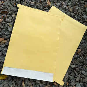 Tear Resistant Kraft Paper Composite Woven Apparel Packaging Bag Eco Moisture Proof Recyclable Customizable Express Bag for